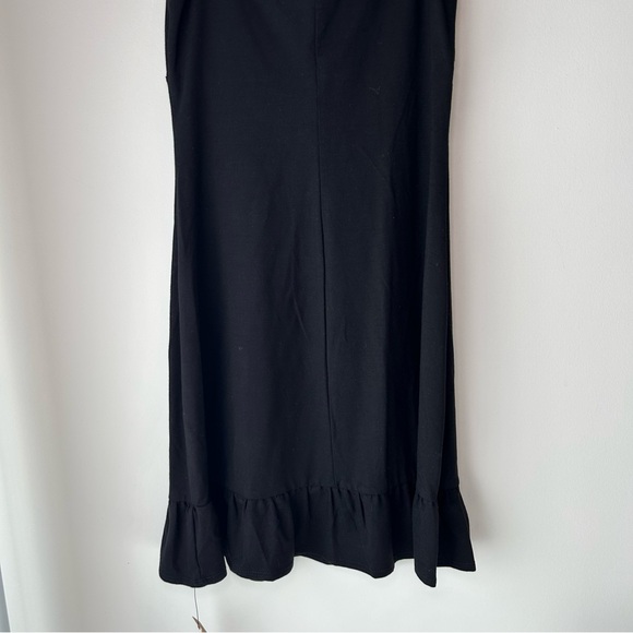 NWT Reformation Nyala Knit Dress Black Size Small - Picture 7 of 11